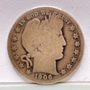 1906 Barber Half Dollar Mint "O" .9999 Silver!!